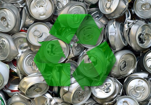 Demolition waste sorting and recycling process